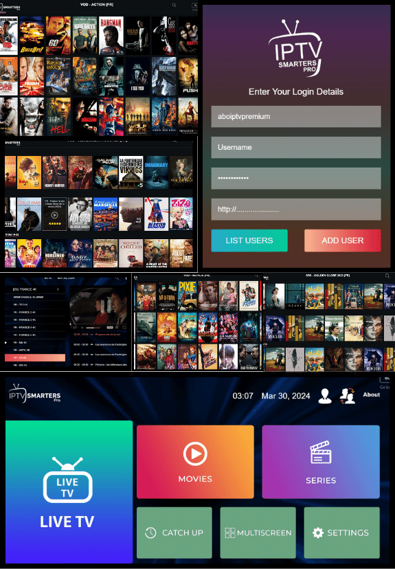 application IPTV Smarters Pro